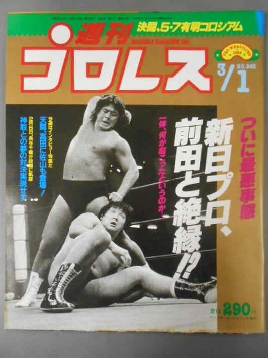 週刊プロレス245