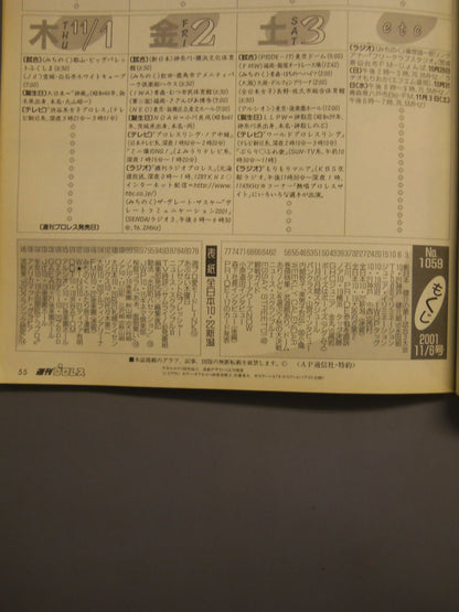 週刊プロレス1059