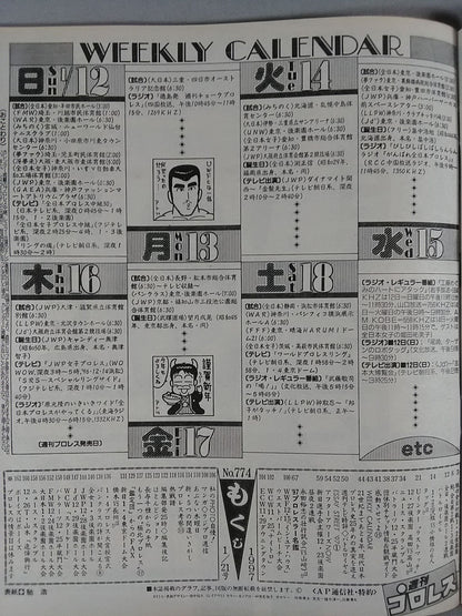 Weekly Pro Wrestling 773