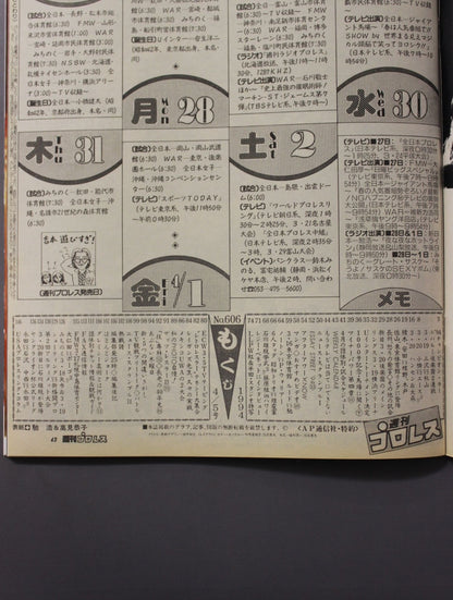 Weekly Pro Wrestling  606