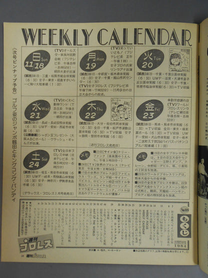 Weekly Pro Wrestling 69