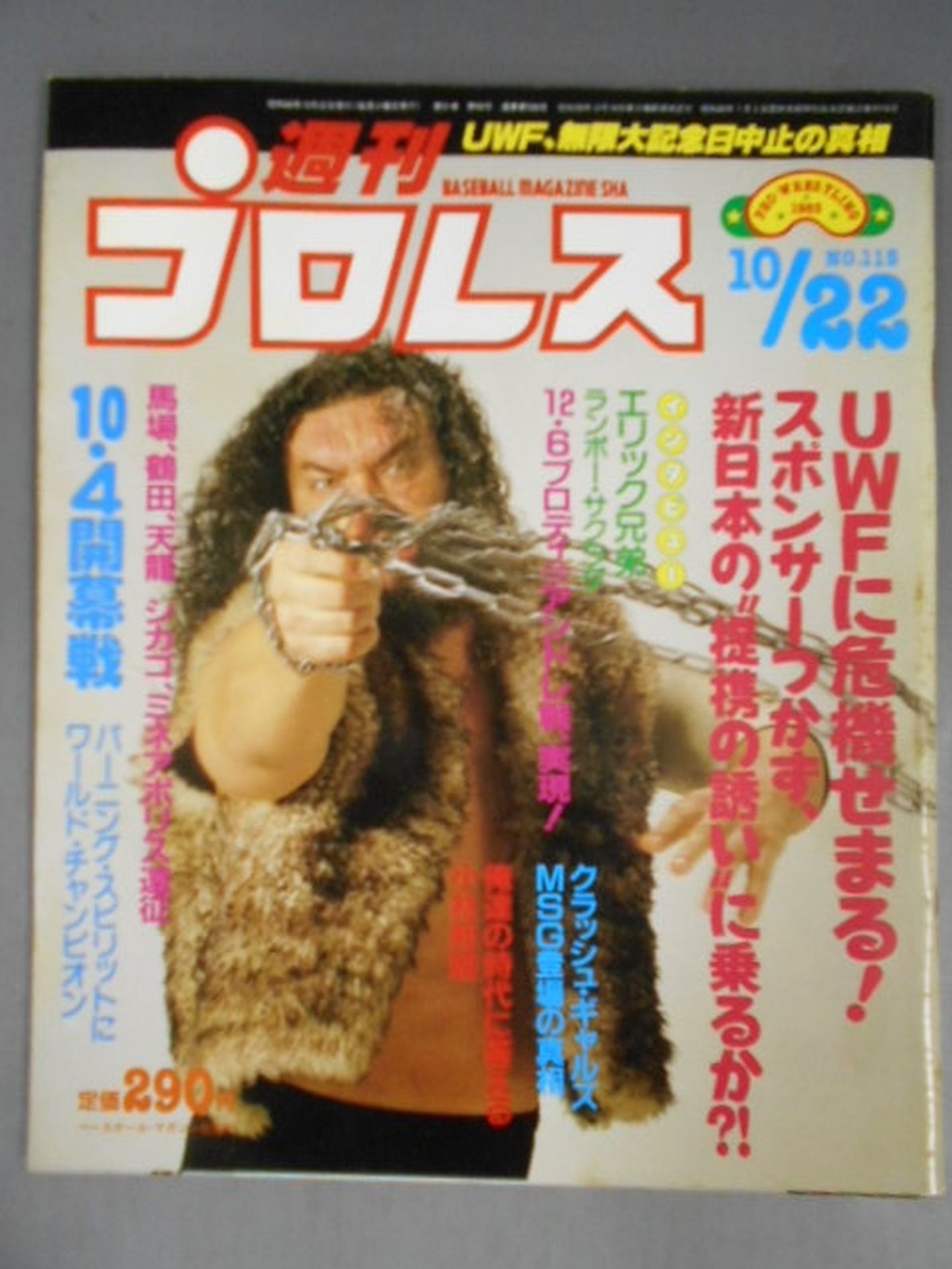 Weekly Pro Wrestling 115