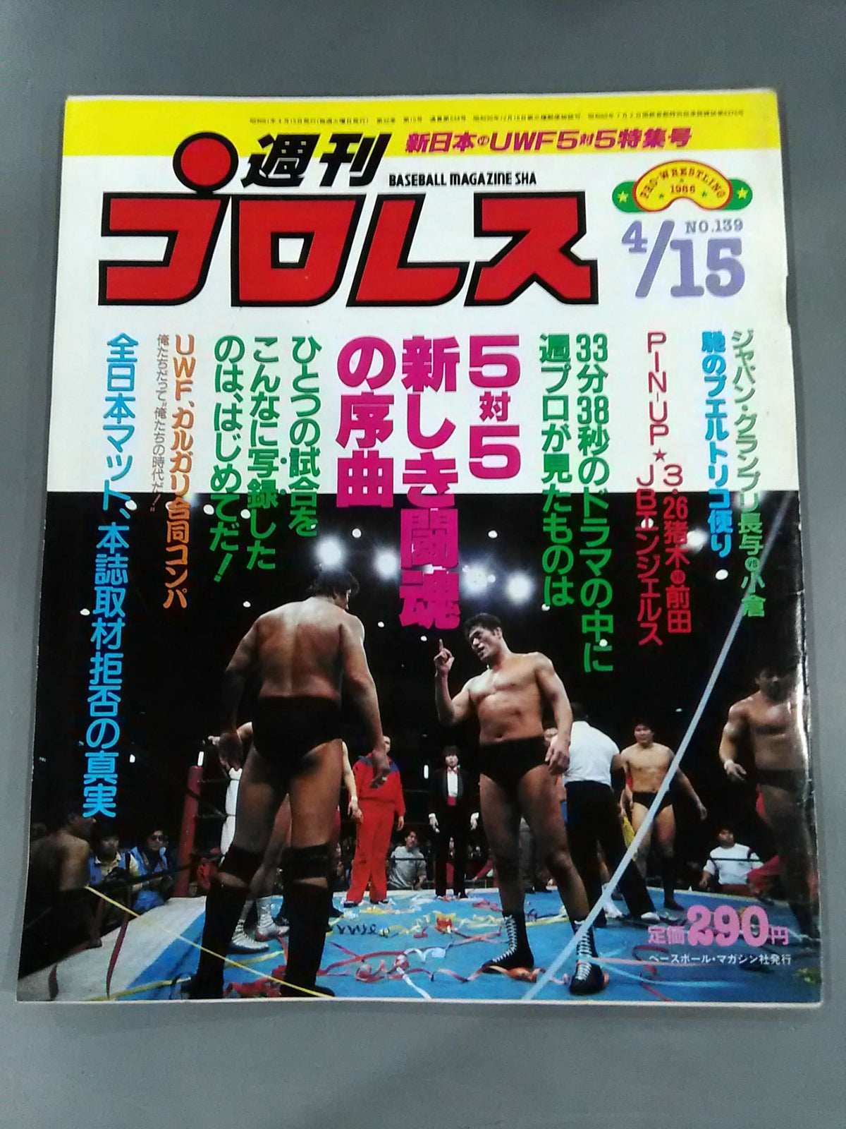 Weekly Pro Wrestling 139