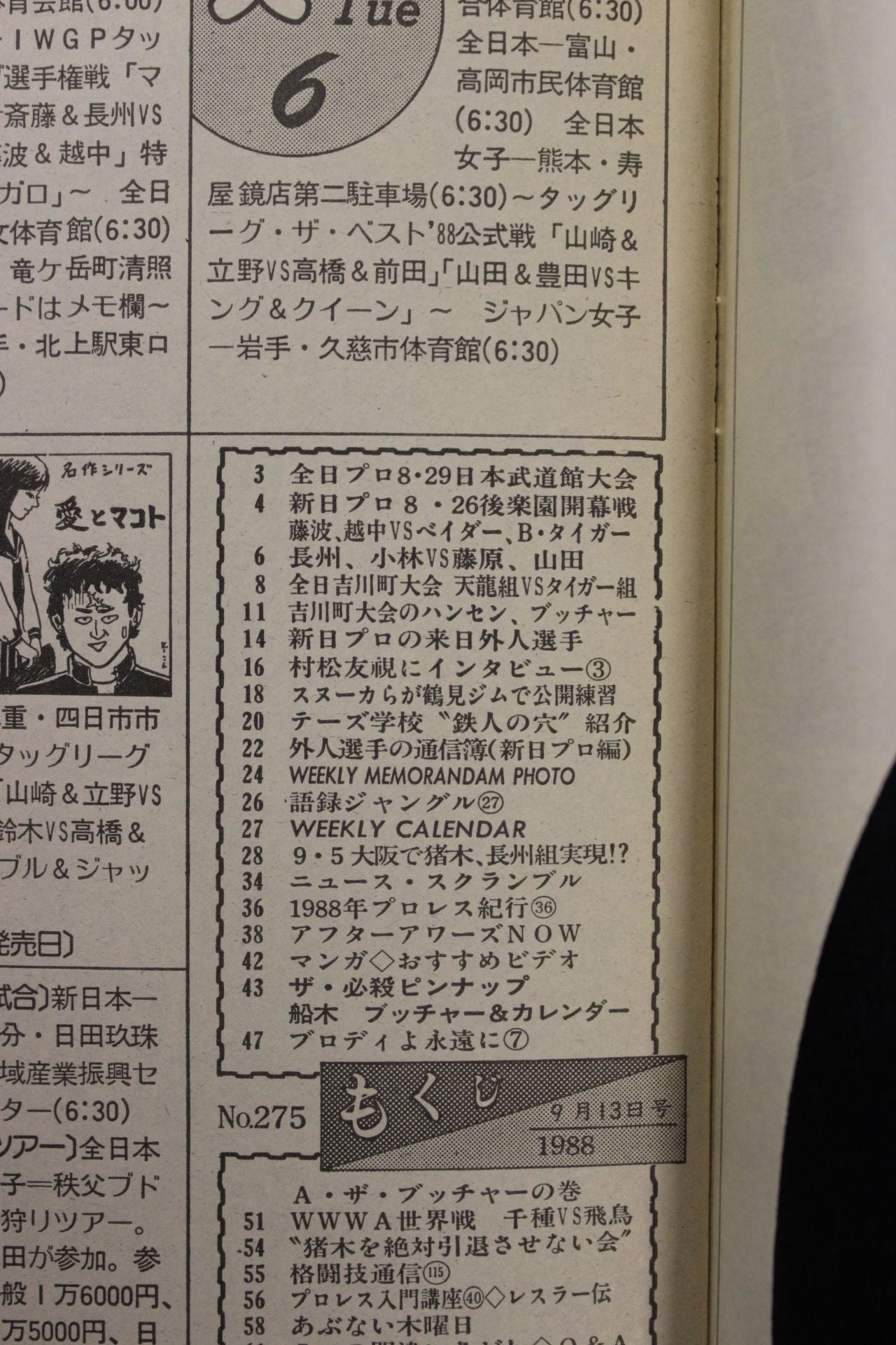 週刊プロレス275