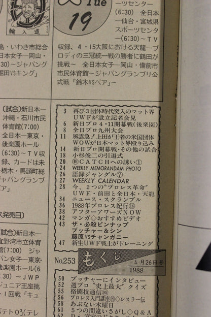 週刊プロレス253
