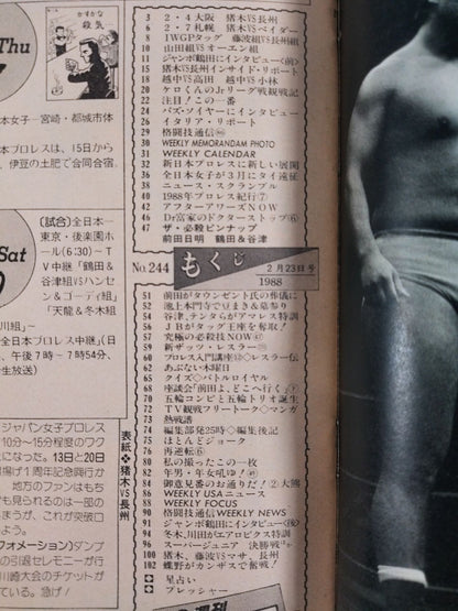 週刊プロレス244