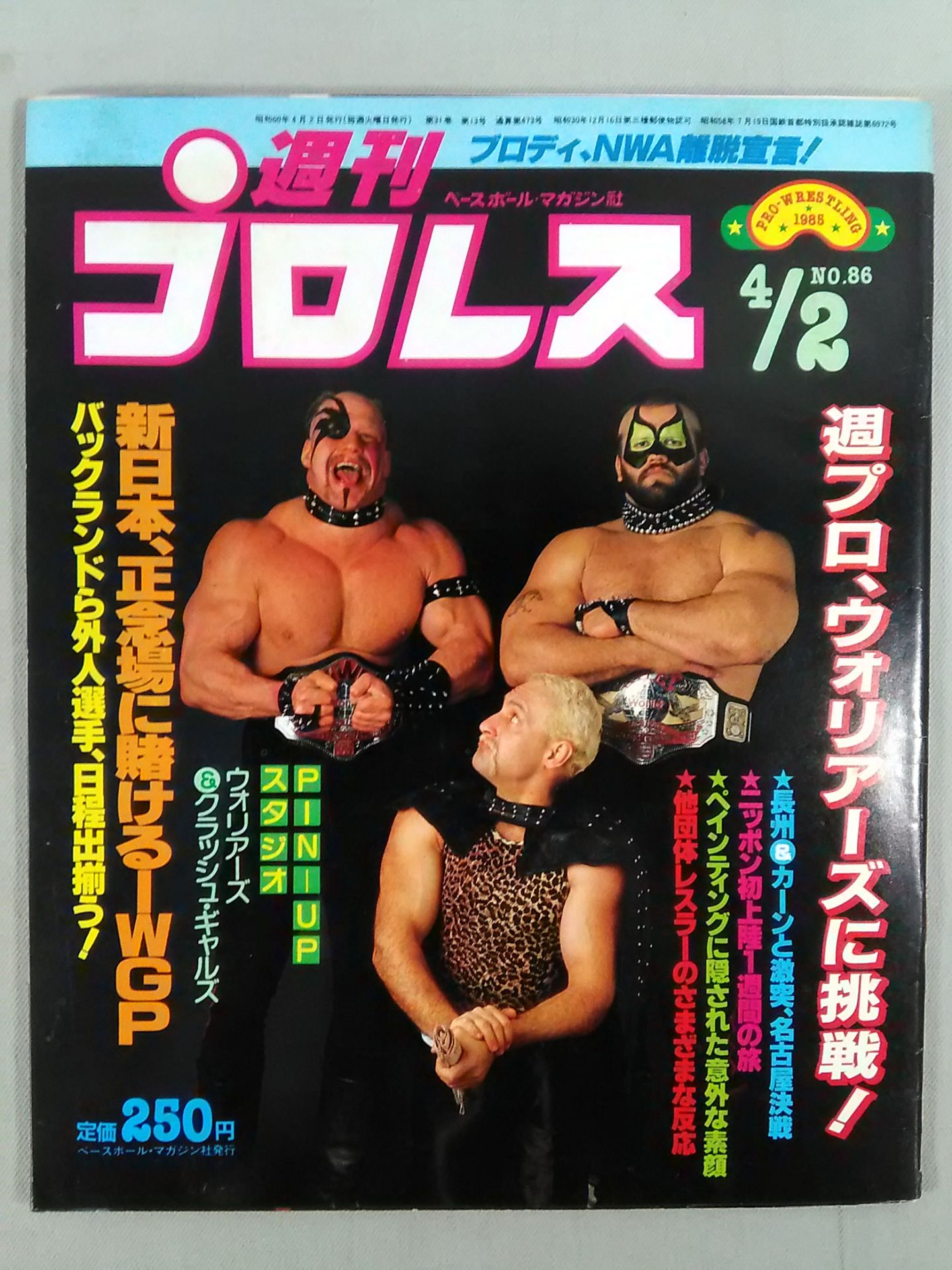 Weekly Pro Wrestling 86