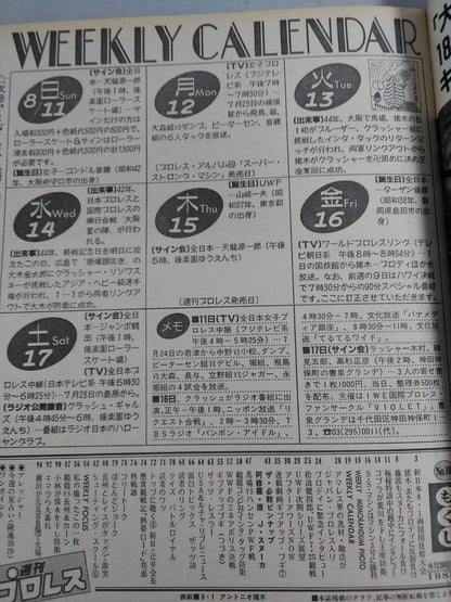 週刊プロレス106
