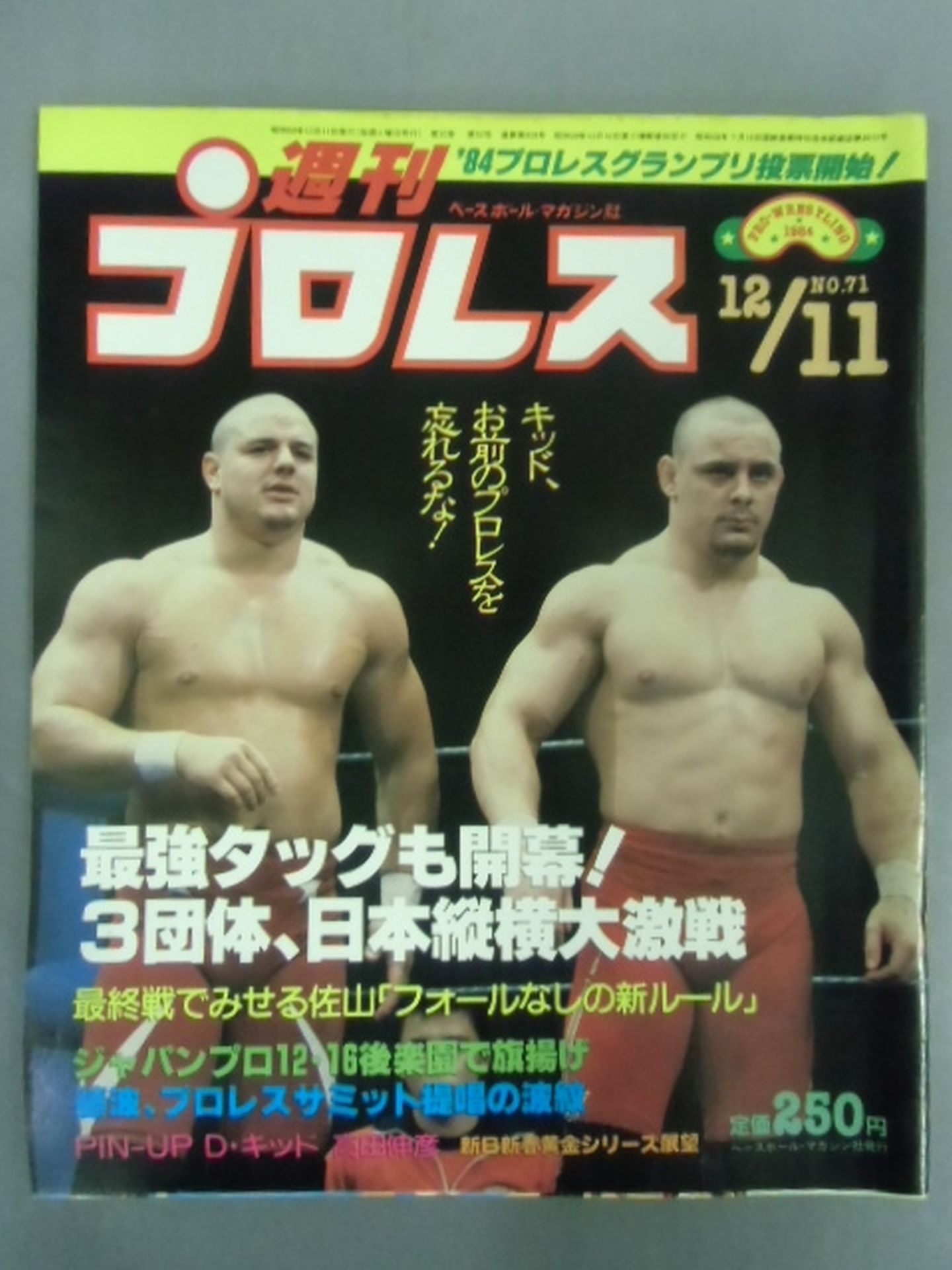 週刊プロレス71