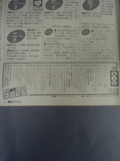 週刊プロレス71