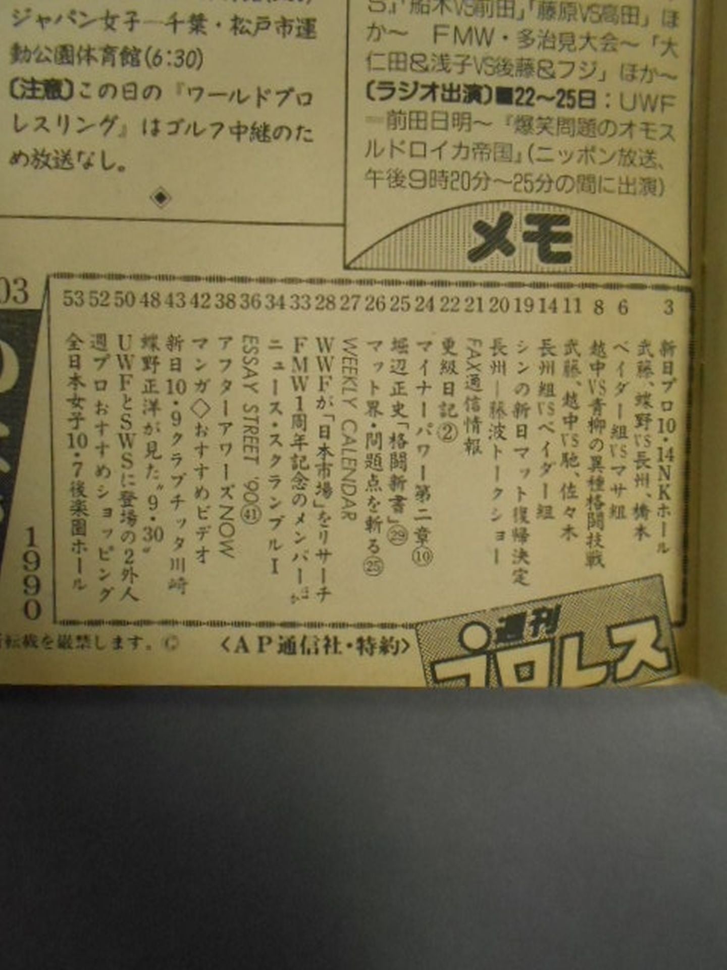 Weekly Pro Wrestling 403