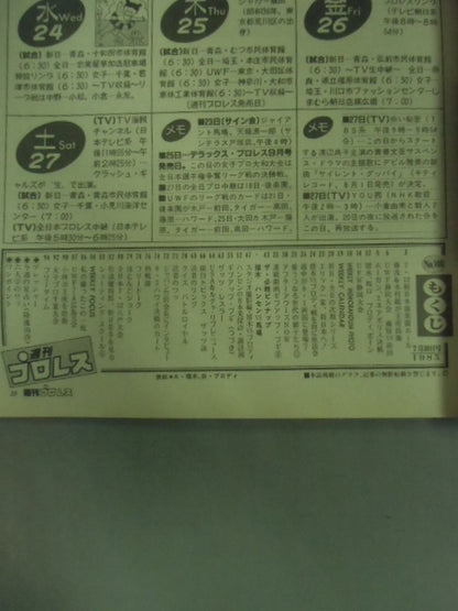 週刊プロレス103
