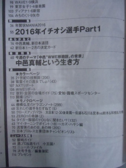 Weekly Pro Wrestling 1831