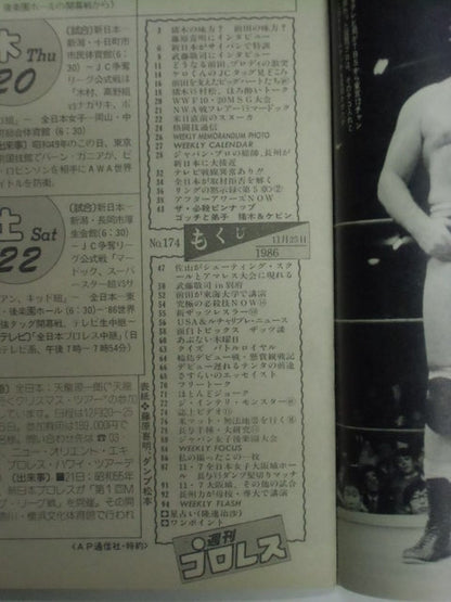 Weekly Pro Wrestling 174