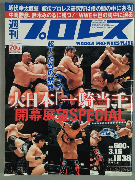 Weekly Pro Wrestling 1838