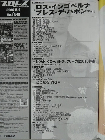 Weekly Pro Wrestling 1846