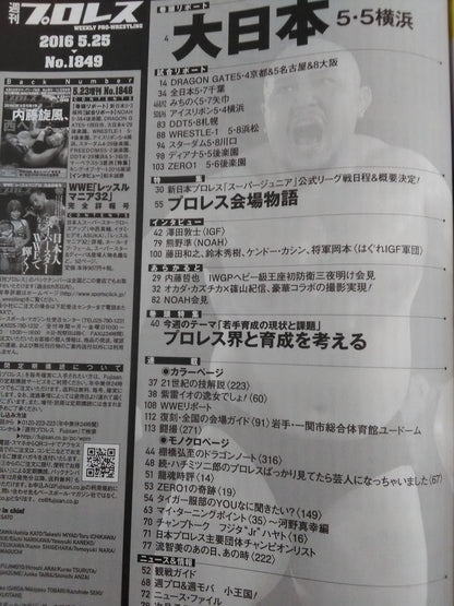 Weekly Pro Wrestling 1849