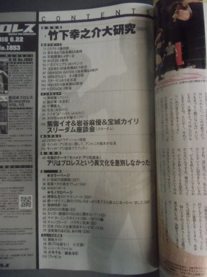 Weekly Pro Wrestling 1853