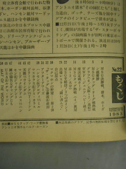 週刊プロレス22