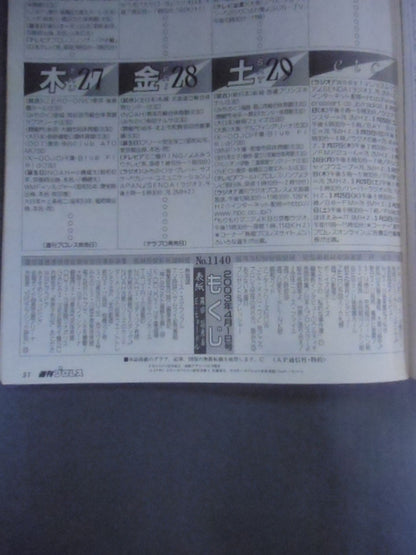 週刊プロレス1140