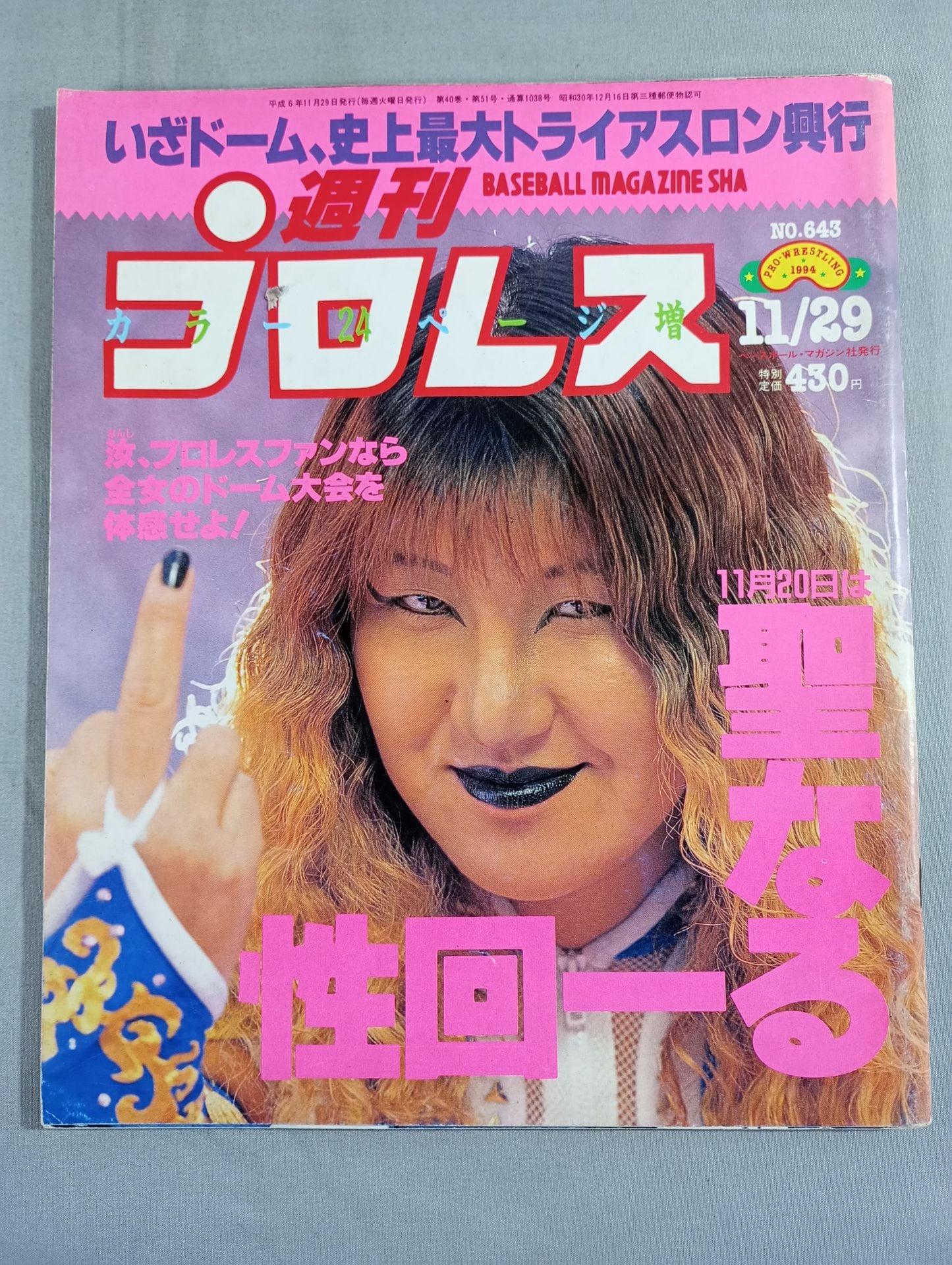 週刊プロレス643