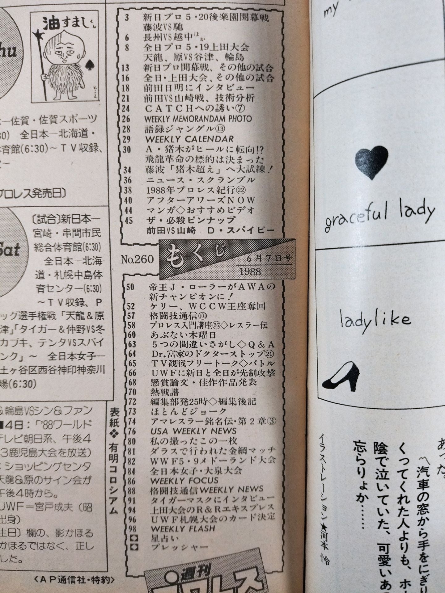 週刊プロレス260