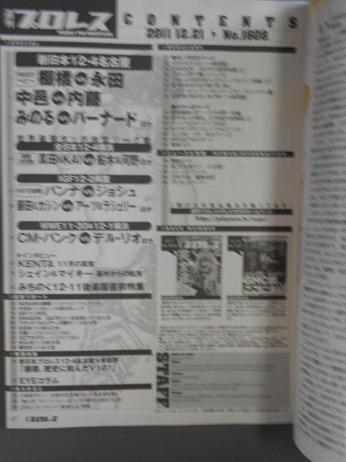 週刊プロレス1608