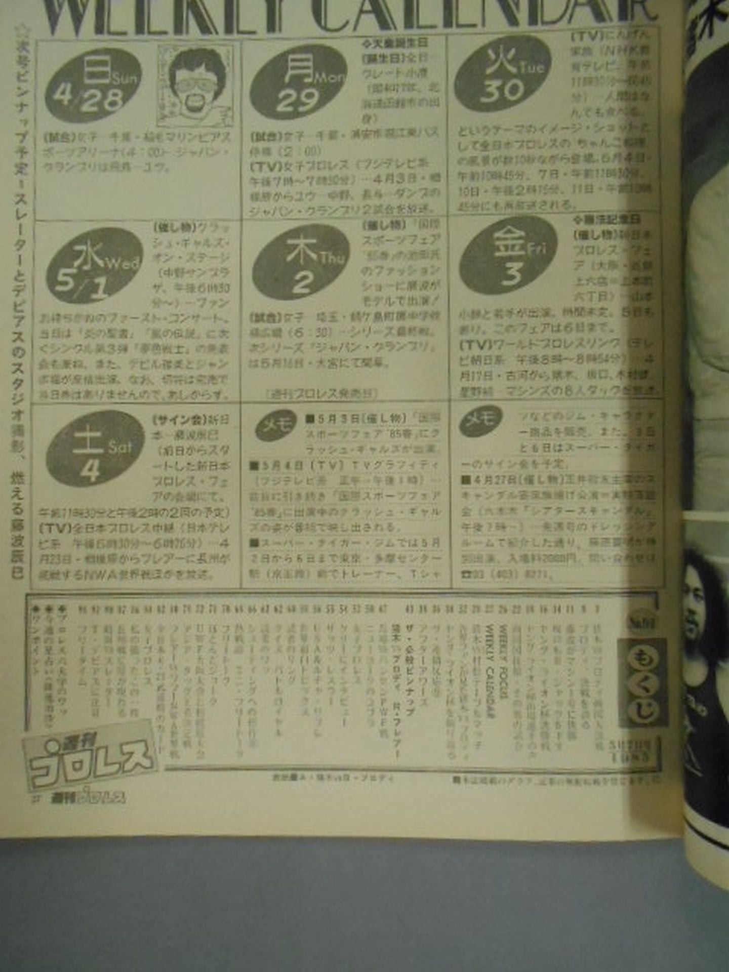 週刊プロレス91