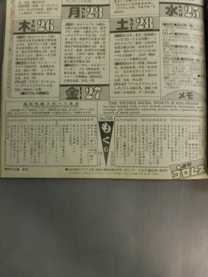 Weekly Pro Wrestling 756