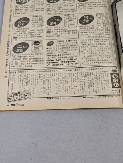 週刊プロレス116