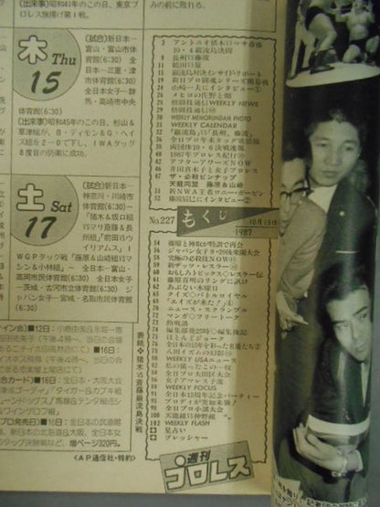 週刊プロレス227