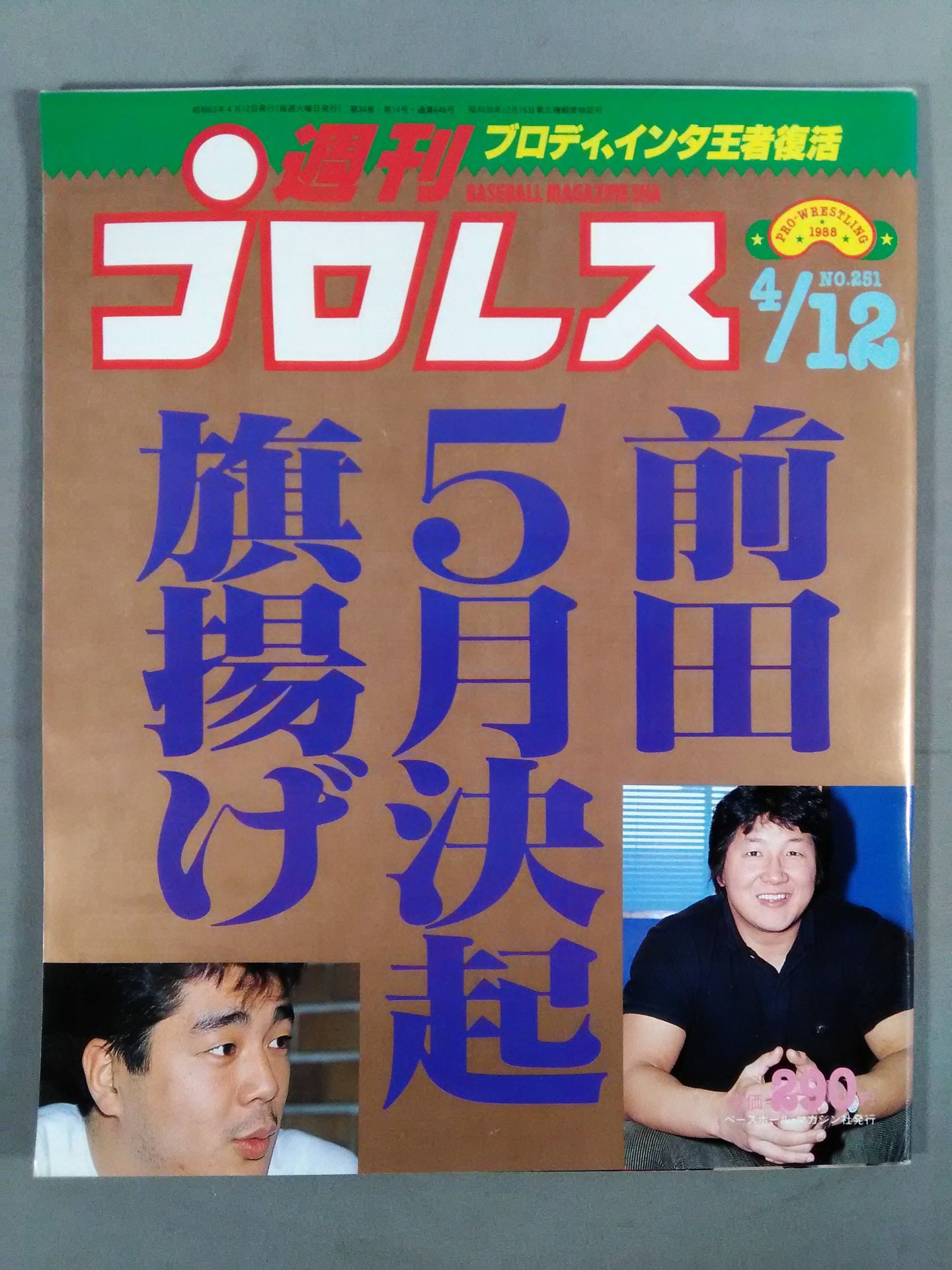 週刊プロレス251