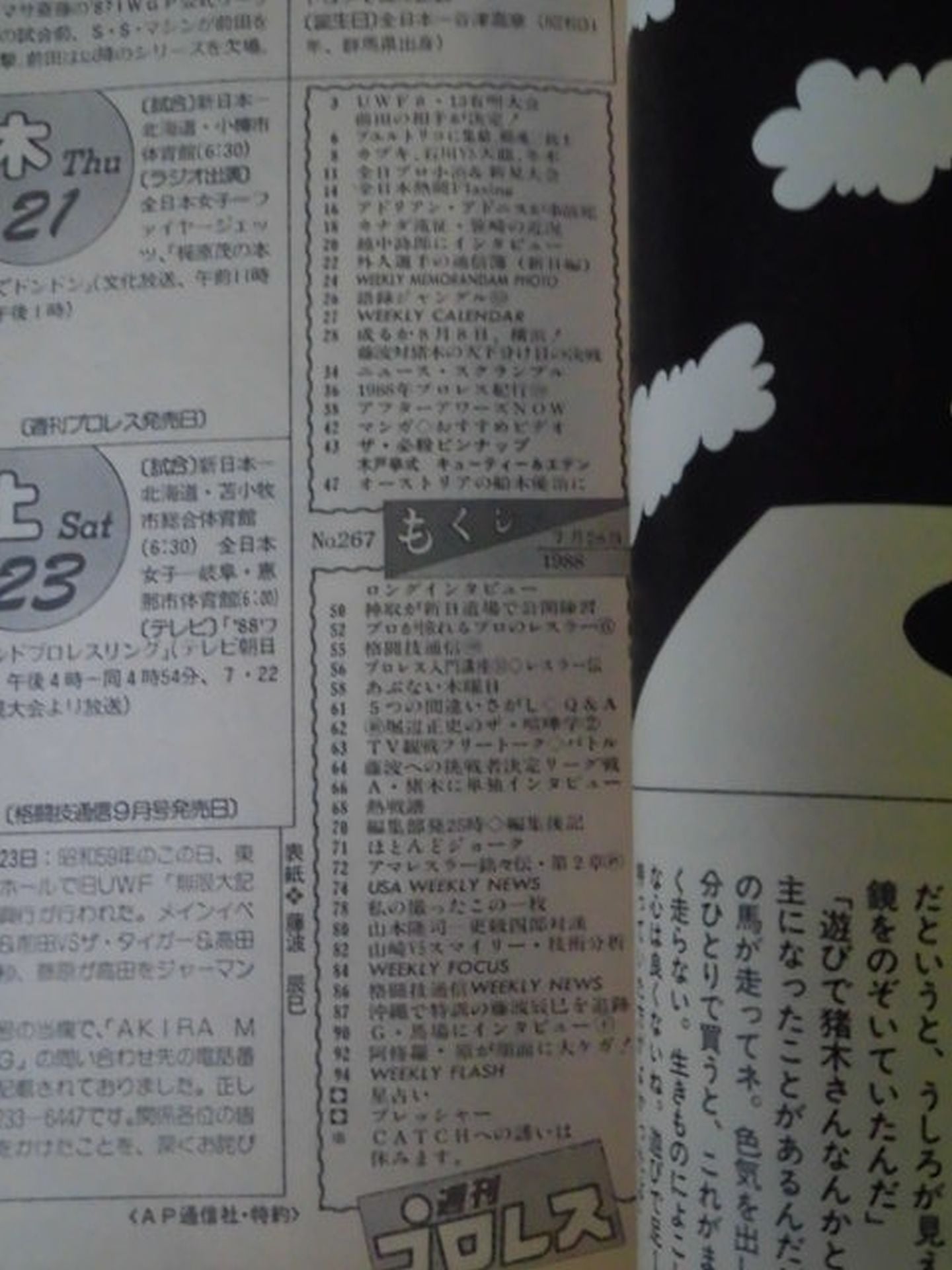週刊プロレス267