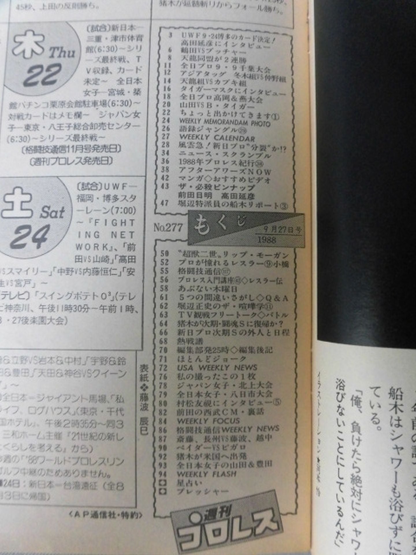 Weekly Pro Wrestling  277