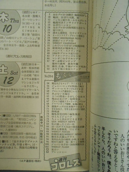 Weekly Pro Wrestling 284