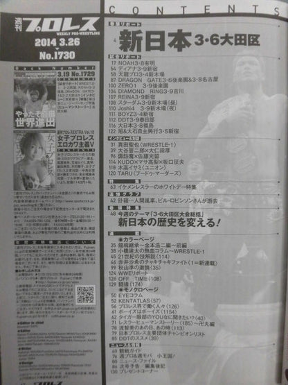 週刊プロレス1730