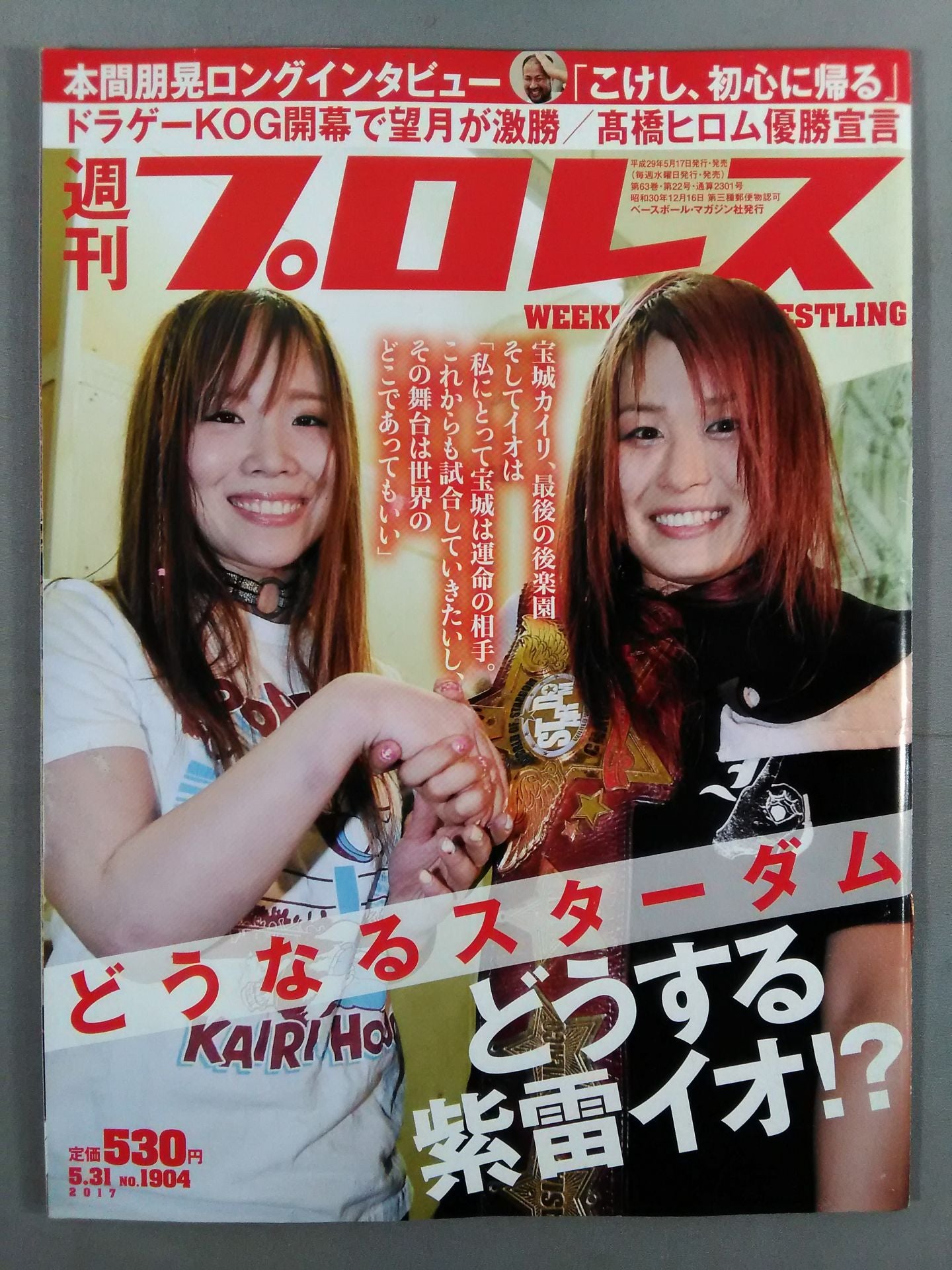 週刊プロレス1904