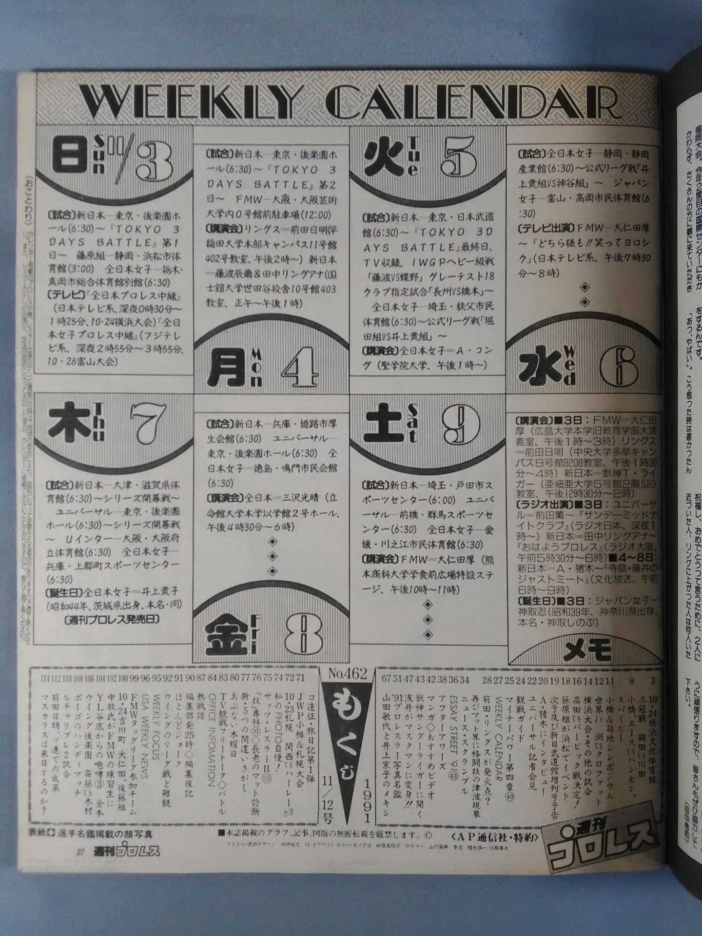 Weekly Pro Wrestling  462