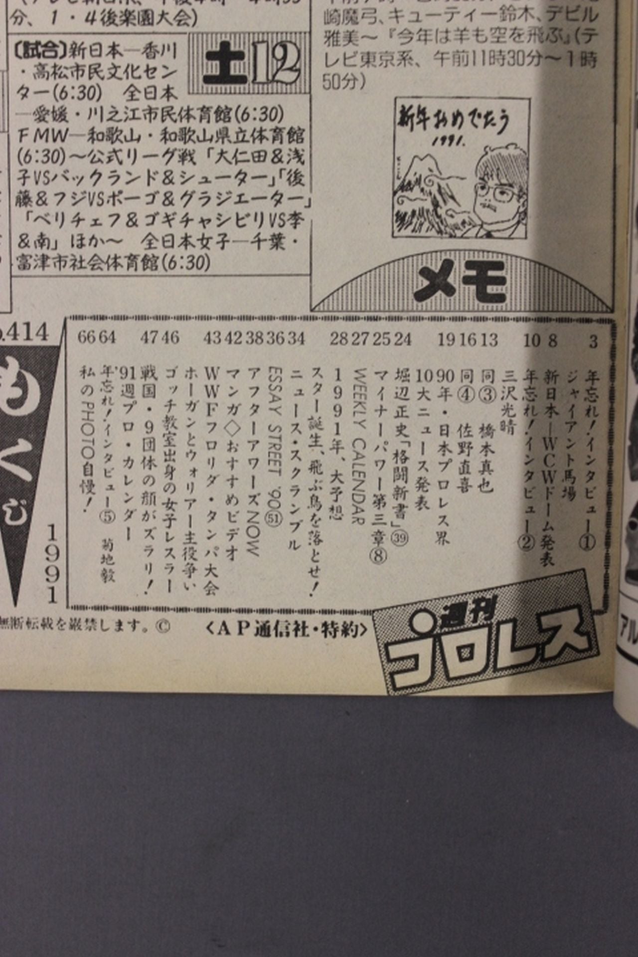 Weekly Pro Wrestling  414