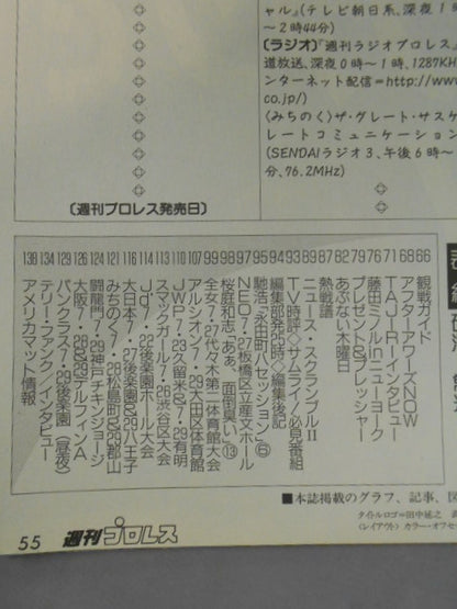 週刊プロレス1046