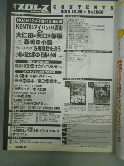 Weekly Pro Wrestling 1662