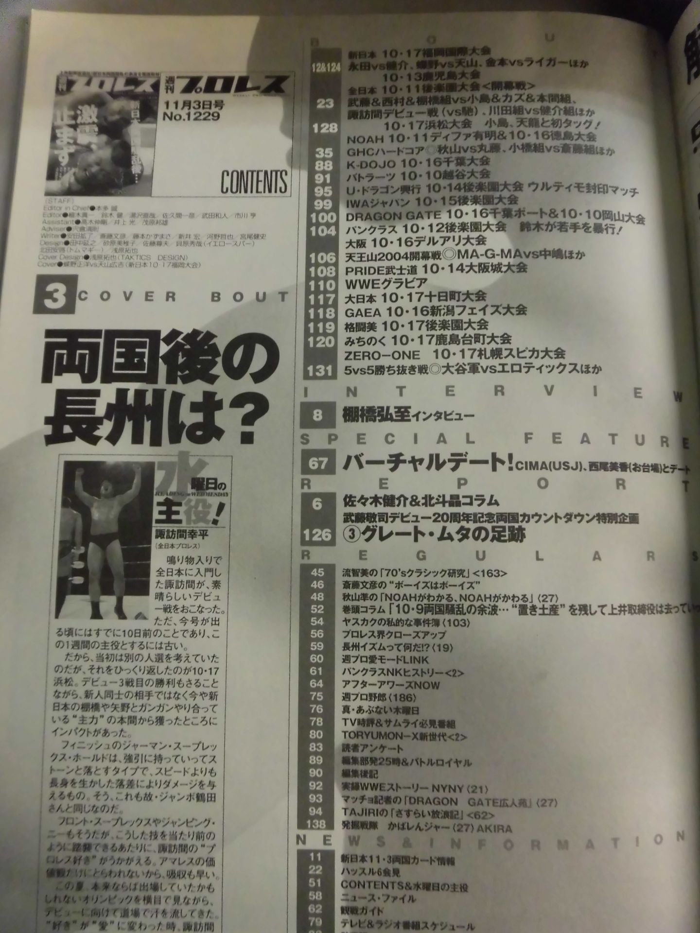 Weekly Pro Wrestling 1229