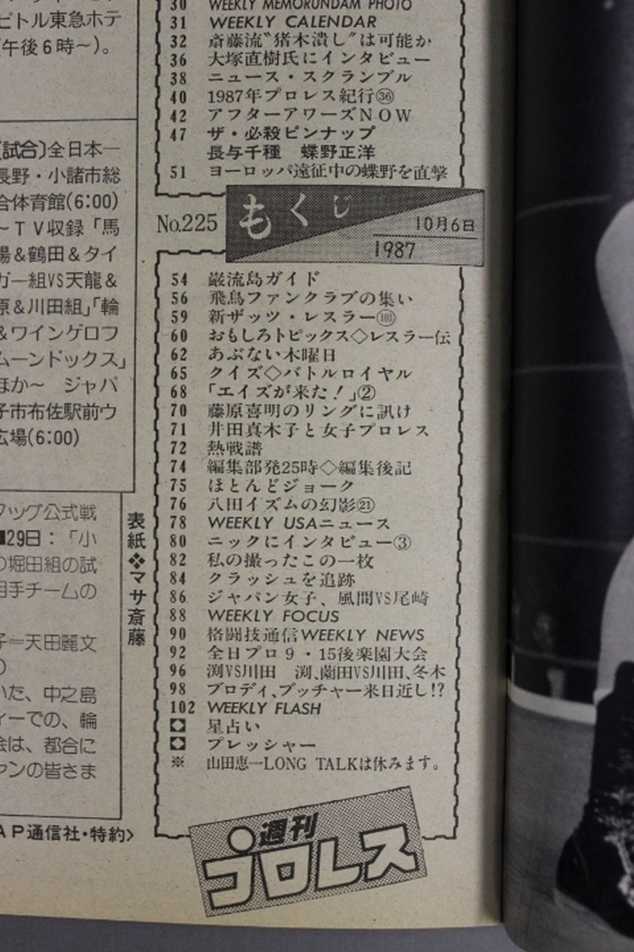 Weekly Pro Wrestling 225