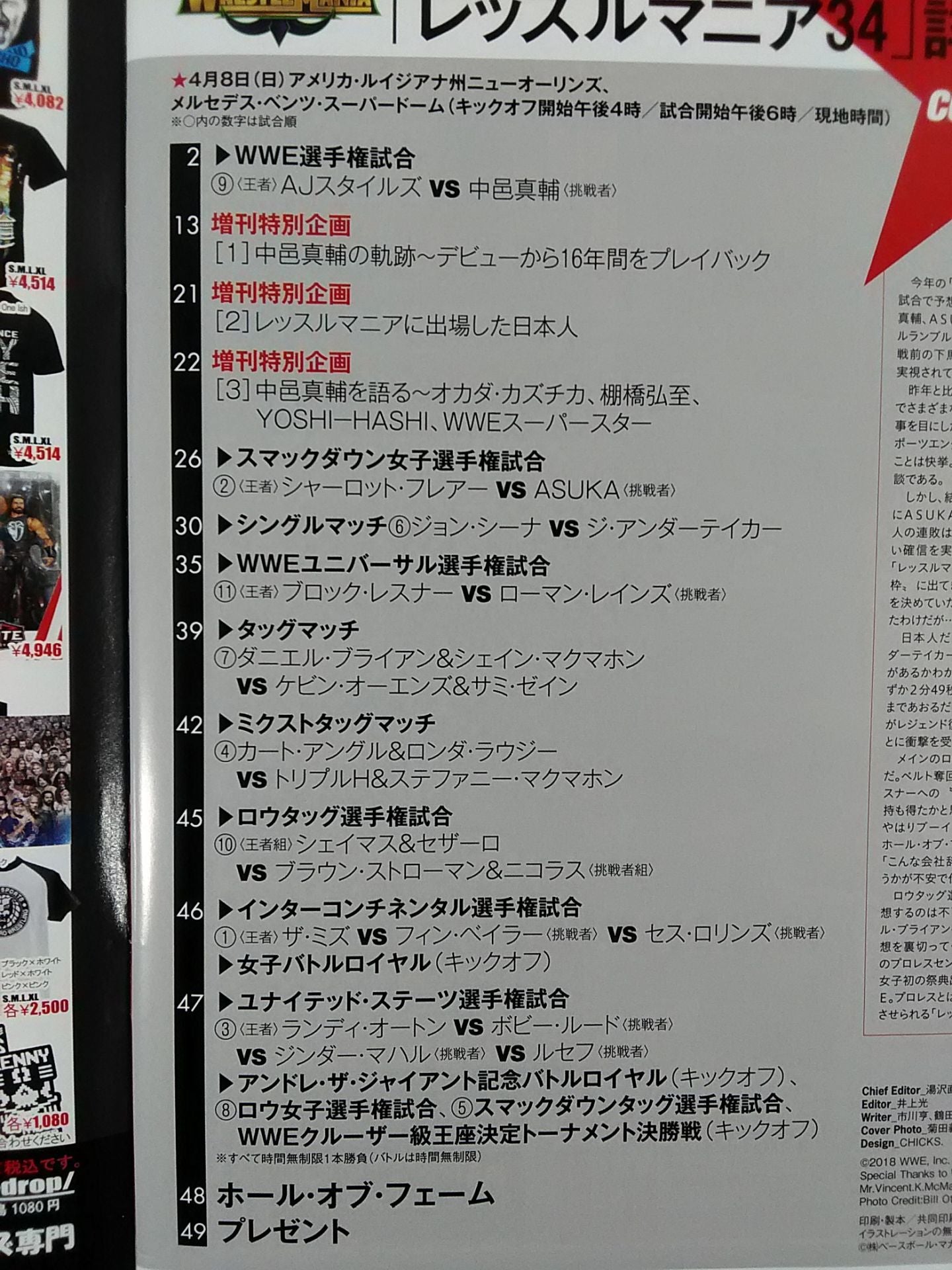 週刊プロレス1953
