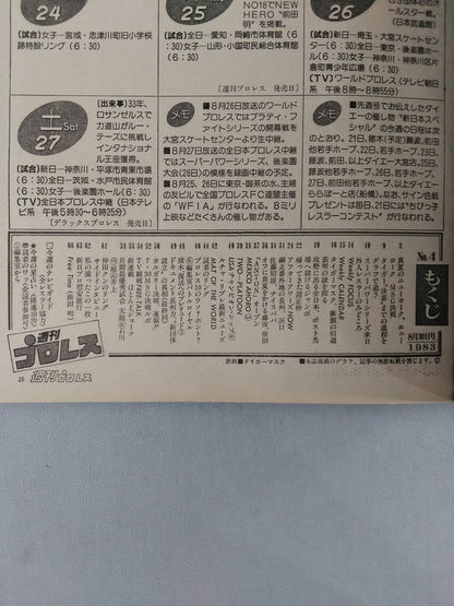 Weekly Pro Wrestling 4