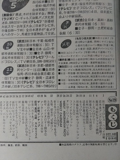 Weekly Pro Wrestling 126