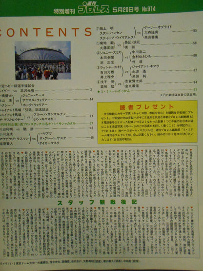 Weekly Pro Wrestling 914