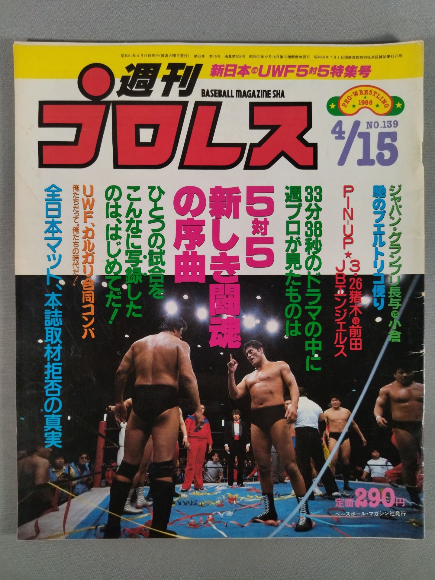 Weekly Pro Wrestling 139