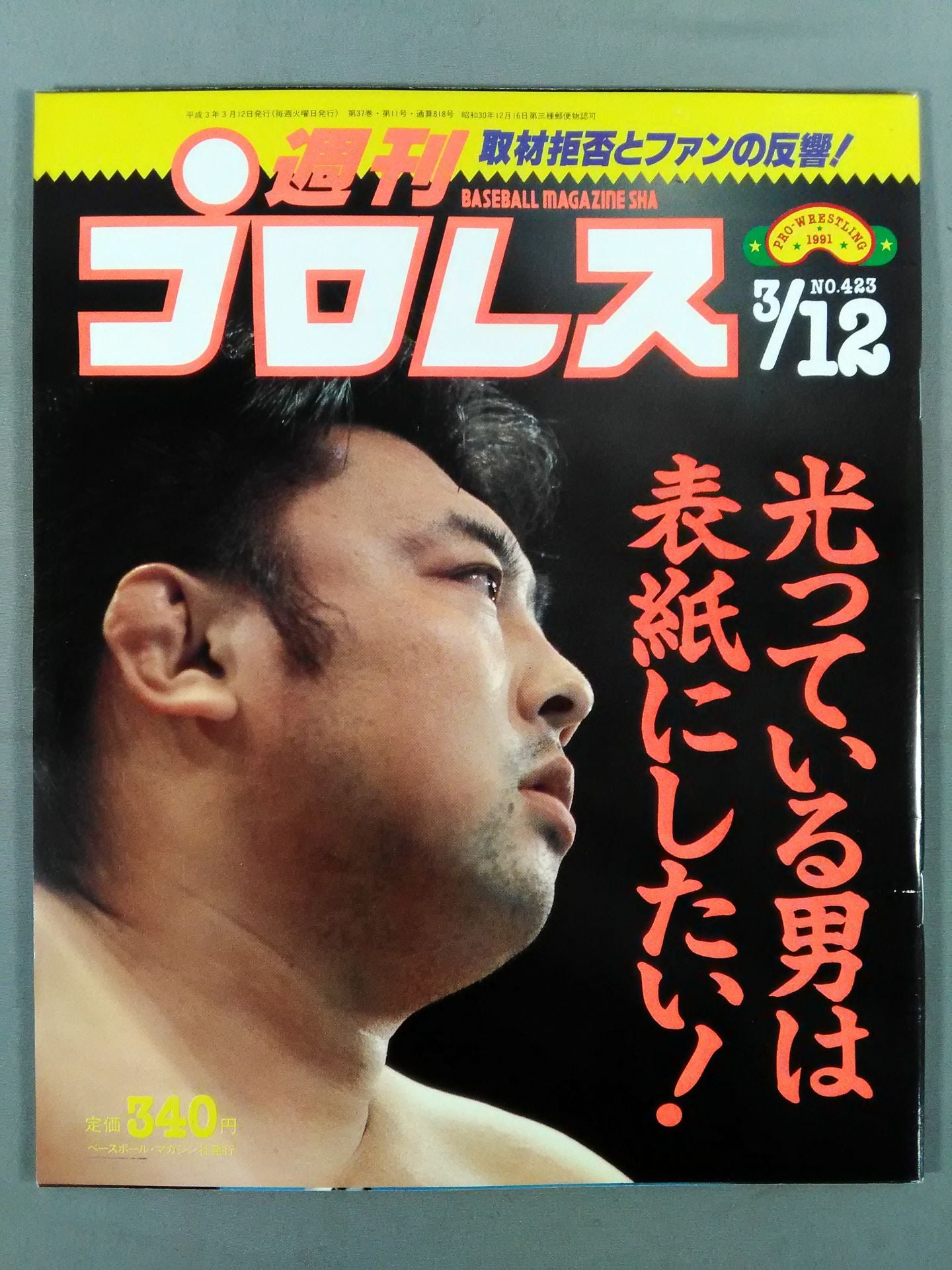週刊プロレス423