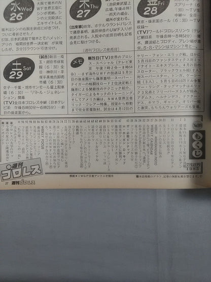 週刊プロレス99